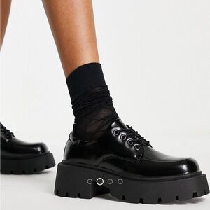 ASOS Chunky Loafers with laces US 9